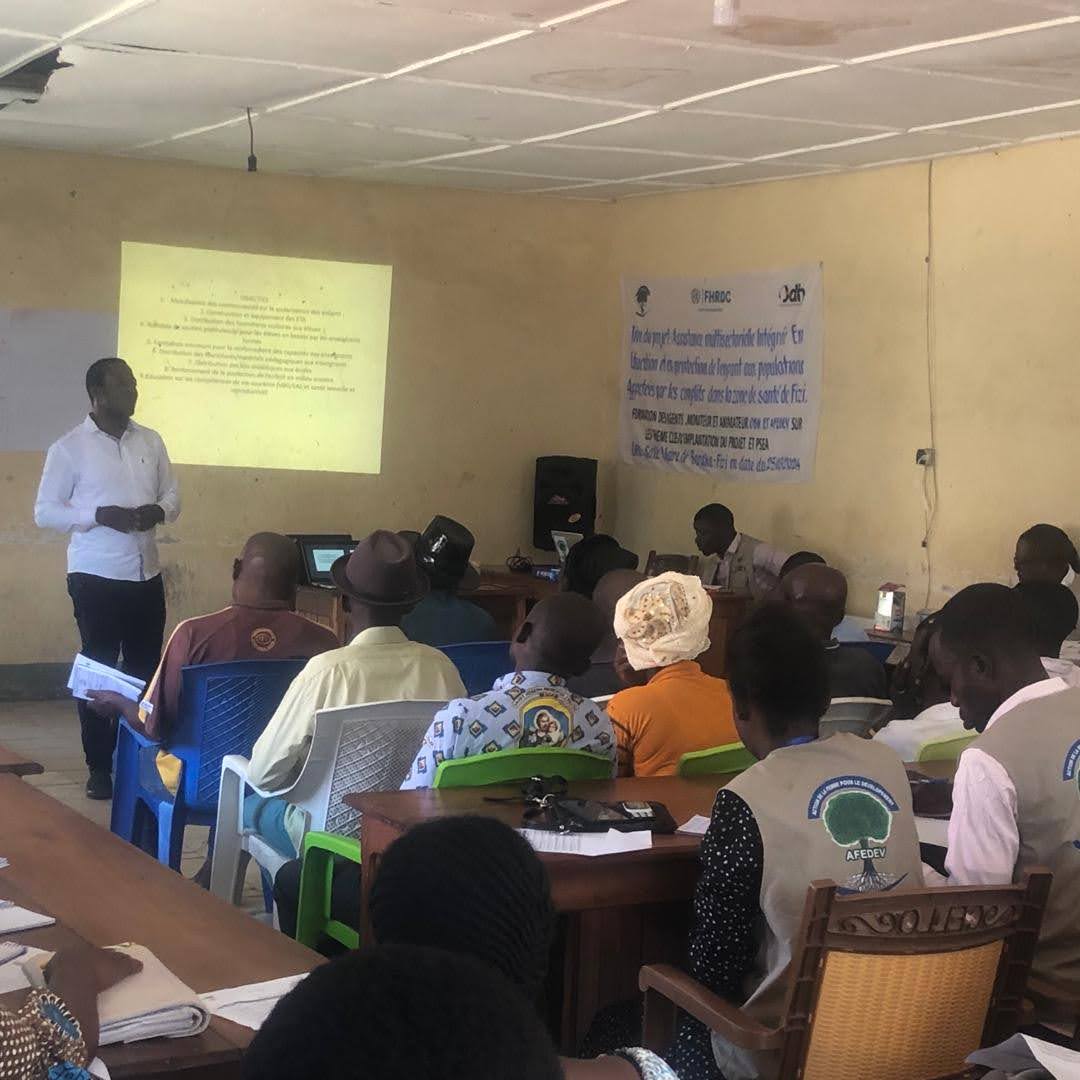 PROJET D'ASSISTANCE MUTLISECTORIELLE INTEGREE EN EDUCATION ET EN PROTECTION DE L'ENFANT AUX POPULATIONS AFFECTEES PAR LE CONFLIT DANS LA ZONE DE SANTE DE FIZI